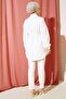 Metal Buttoned Side Tie Tunic - 4