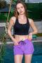 Women's Lila Basic Medium Length Swimsuit Swim Shorts - 2