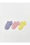 Lcw Eco Printed Baby Girl Booties Socks 3-Pack (S5)