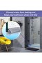 YELNA Framed Shower Door Bottom Seal Strip, 3/8 x39 Glass Door Seal, Clear Vinyl Sweep, Stop Leaks, - 7