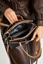 Stylish Women's Shoulder Bag with 6 Compartments and Wide Strap - Daily Use - 3