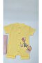 Bebe Kids Elephant Balloon Bicycle Pattern Snap Fastener Short Sleeve Shorts (Jumpsuit) 100% Cotton - 7