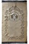 Mini Pocket Portable Travel Prayer With Bag And Strip Praying Rug Mat Carpet Islamic Muslim (White) - 3