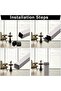 16 Pack Plastic Hole Plugs, 1 Inch (25mm) Square Tube End Cap - 8