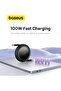 Baseus 100W Free2 Draw Mini Both-Way Retractable USB-C to USB-C Fast Charging Data Cable 1M - Black - 4