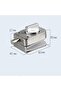 ZONADAH 2pcs in Pack High Quality 304 Stainless Steel Glass Door Locks, Floor Latch Lock, Bolt Groun - 9