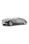 1936 Mercedes 500K Special Roadster Red 1:18 Diecast Model Car by Maisto - 2