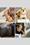 Airtag Holder Keychain Compatible with Apple, Silicone Protective Sleeve Cat, Dog Collar, Luggage Keychain - 6