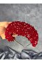 Asu Shiny Bead Detailed Henna Night Bridal Crown - 5