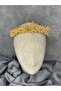 إكسسوار الزفاف على شكل تاج الحناء المطرز من دورو