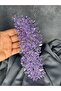 Elena Intense Beaded Bridal Crown Hair and Turban Accessory - 2