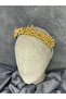 إكسسوار الزفاف على شكل تاج الحناء المطرز من دورو - 3