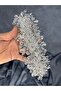 Elena Intense Beaded Bridal Crown Hair and Turban Accessory - 4