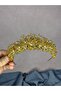 İlsu Elegant Bead Detailed Henna Night Bridal Crown - 4