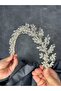 Laurel Bridal Crown Hair and Turban Accessory - 7