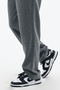 Women's Baggy Wide Cut, Sports Sweatpants Style Oversize Loose Wide Leg Pants (Pike Fabric) - 5