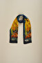 100% Silk Shawl Scarf (27X135 cm)-Vincent Van Gogh(Cafes Street)