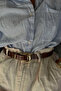 Wendy Gold Buckle Women's Belt - 2