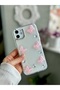 Iphone 11 Transparent 3d Pink Butterfly Silicone Case with Epoxy Toy - 2