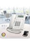 هاتف سلكي متكامل KX-TS880، أبيض - 4