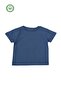 Unisex Kids Crew Neck Short Sleeve 100% Cotton Boys Girls Basic Blue T-Shirt