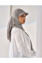 طرحة قطنية مع كاب- رمادي - 5
