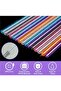 1 Piece Stanl. 40/30 oz Tumb. Colorful Glitter Replacement Straw for Thermos, 30 cm Length / 9 mm Diameter - 8