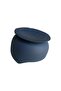 Vacuum Silicone Baby Bowl, Six Vacuum Baby Bowl, Silicone Spoon-fork / Navy Blue - 3