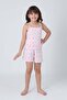 Girl's Cotton Rope Strap Shorts Pizzama Set - 3