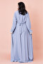 Solid Embroidery Belted 2-Piece Kaftan - 4