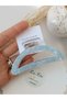 Bone Blue Women's Hair Clip Soft Colorful Hairpin Shiny Glitter
