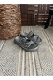 Glitter Stone Orthopedic Soft Sole Comfort Model Slippers Double Buckle Brk Daily Comfortable Slippers - 3