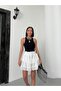 Women's Special Design Ruffled Lace and Lining Mini Skirt - 7