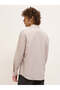 Men's Beige Solid Tailored Fit Formal Shirt for Every Occasion - 3