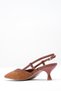 High-Heeled Shoes Short Women's Straw Textured Thin Heeled Shoes Summer Stylish High Heeled Shoes - 3