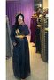 Lacivert Taşlı kaftan - 4