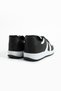 Black White Anatomical Flexible Sole Daily Lace-Up Sports Shoes Ergonomic Comfortable Breathable - 8