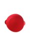 Vacuum Silicone Food Bowl with Lid, Six Vacuum Food Bowls, Silicone Spoon (Red) - 4