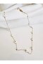 Natural Stone Steel Summer Necklace 46 cm - 3