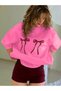 Women's Pink Ribbon Printed Tshirt - Crew Neck