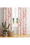 Fluid Motif Curtain on a White Background – Aesthetic & Original Style 140X260 cm Single Wing - 3