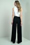 Women's High Waist Scuba Crepe Palazzo Pants - 4