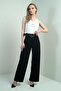 Women's Scuba Crepe Lycra Palazzo Trousers - 3