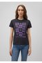 Butterfly Print Anthracite T-Shirt Slim Fit / Slim Fit 1612630 -70087 - 3