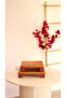 2-Piece Tityos Cube Footed 25x25 Cm And 30x30 Cm Wooden Square Cake Presentation Serving Plate - 7