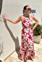 Diana Strappy Viscose Long Dress