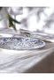 Reve Bleu Serenity Service Plate - 25 cm - Blue/White - 2