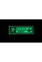 30X10 cm Phosphorescent Fire Warning (Emergency Exit-Exit) Warning Sign (Right Direction) Prohibition Sign - 3