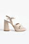 Evening Dress Shoes - Stylish Thick Heeled Shoes with Running Guarantee - 7
