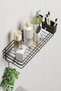 Adhesive Large Size Hanger Bathroom Shelf Shower Shampoo Holder Wall Organizer - 5